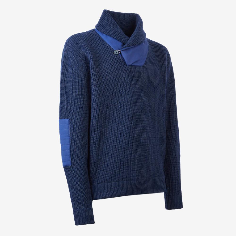 Sease Shawl Collar F7 - Blu Navy Sottocosto