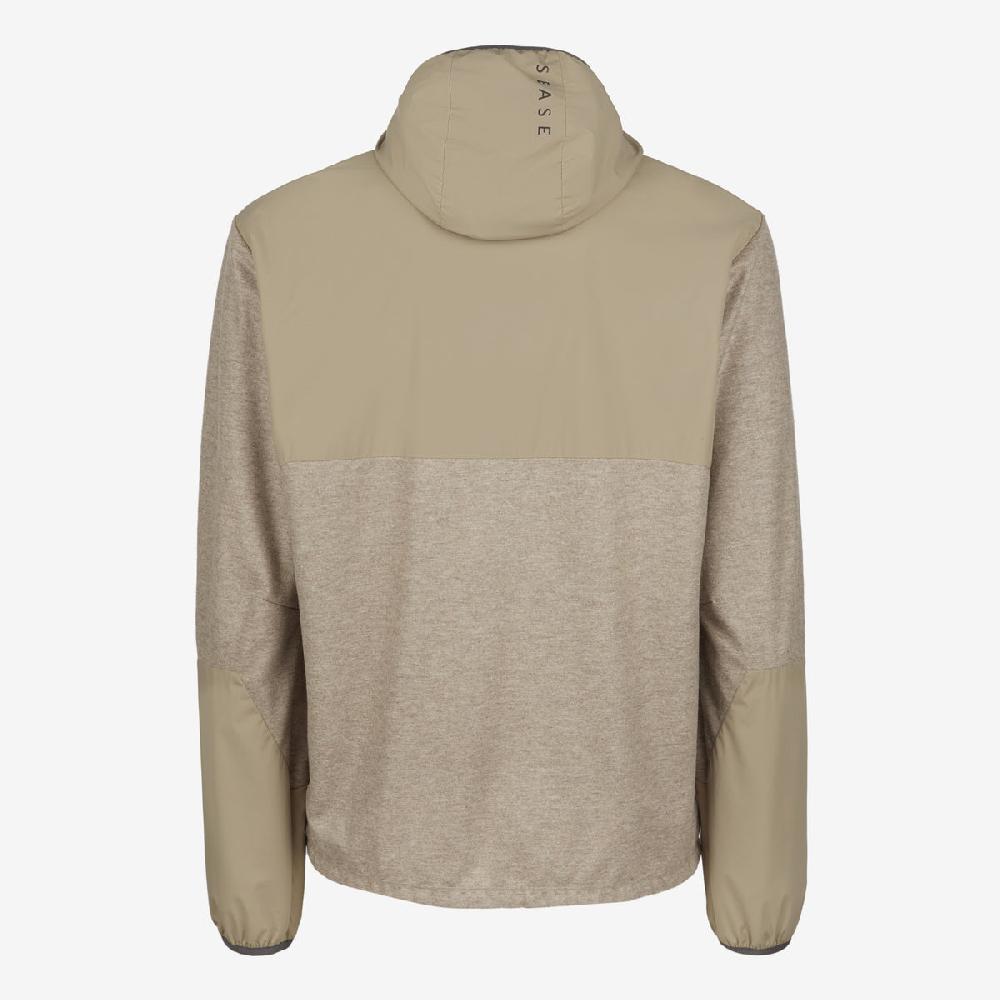 Sease Felpa con cappuccio e zip intera - Oyster Saldi