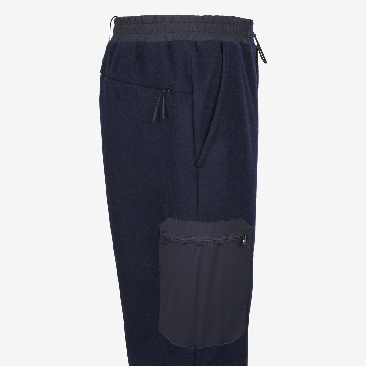 Sease Pantaloni in jersey con coulisse - Blu navy Sottocosto