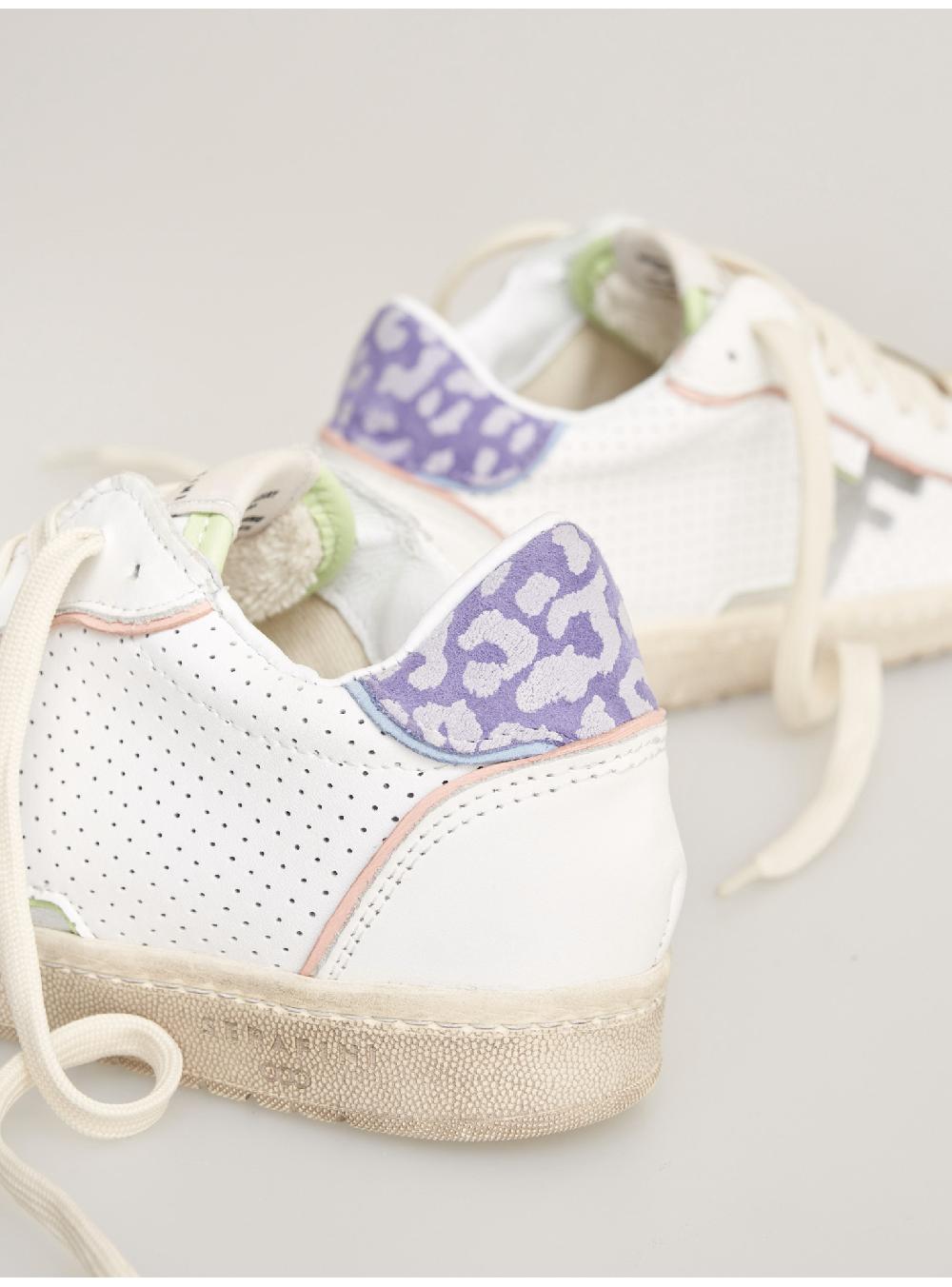 Serafini sneakers donna in pelle pelle laminata pelle perforata Serafini Shop Pezzi Unici
