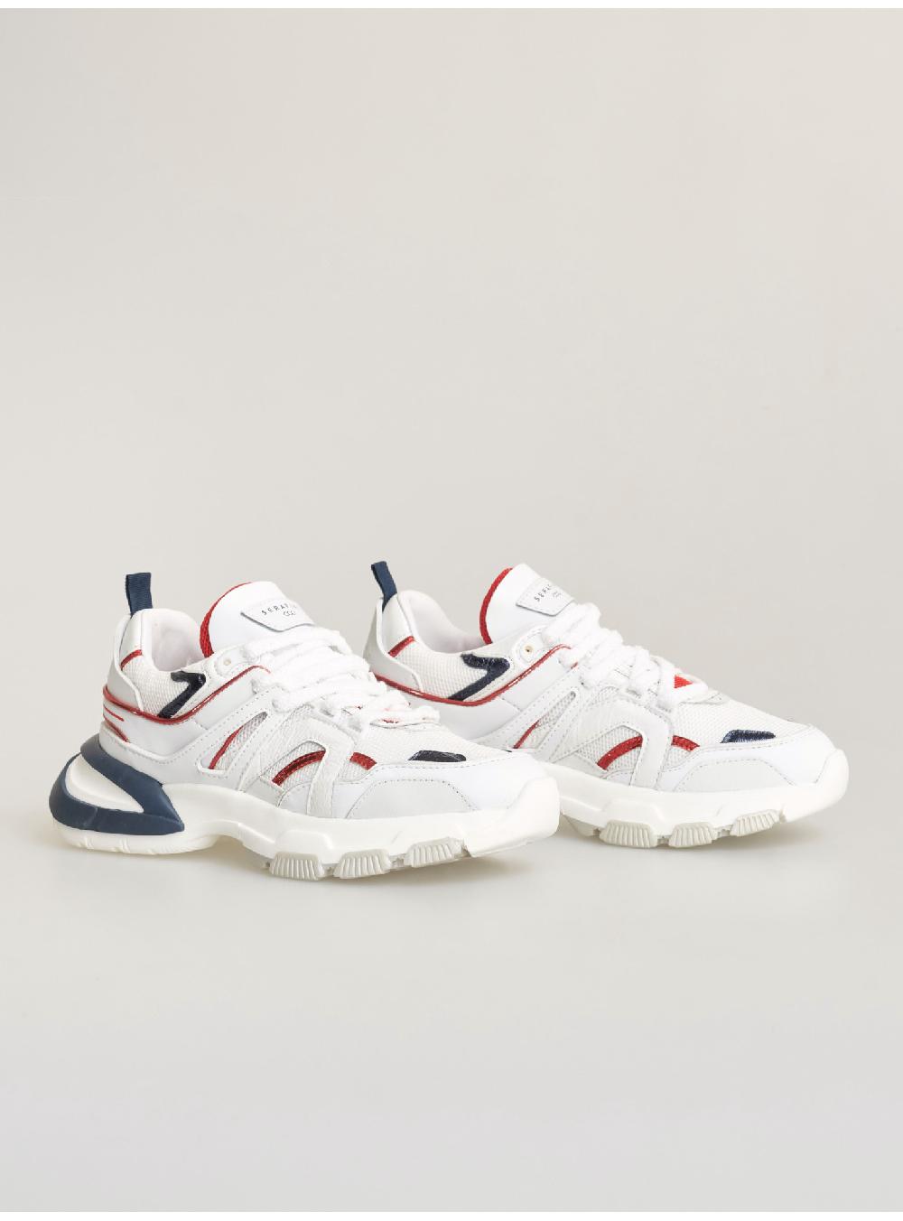 Serafini sneakers donna in pelle pelle laminata tessuto a rete Serafini Shop Soddisfazione Garantita