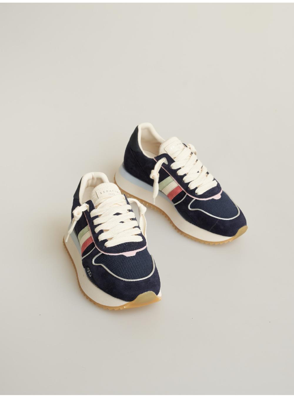 Serafini sneakers donna in pelle scamosciato tessuto Serafini Shop Negozi Online