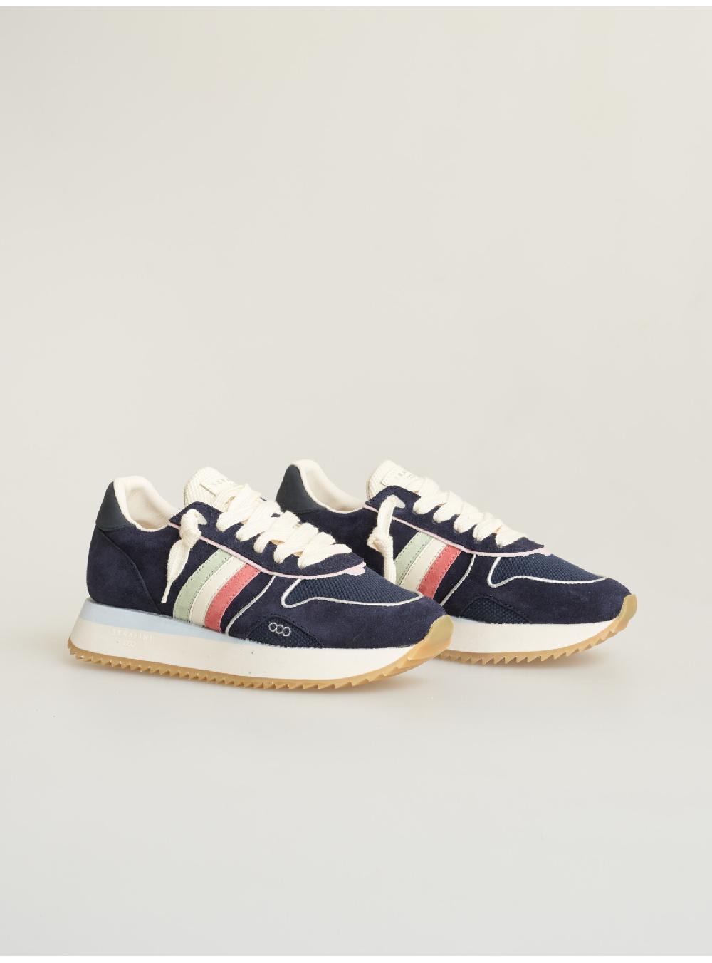 Serafini sneakers donna in pelle scamosciato tessuto Serafini Shop Negozi Online