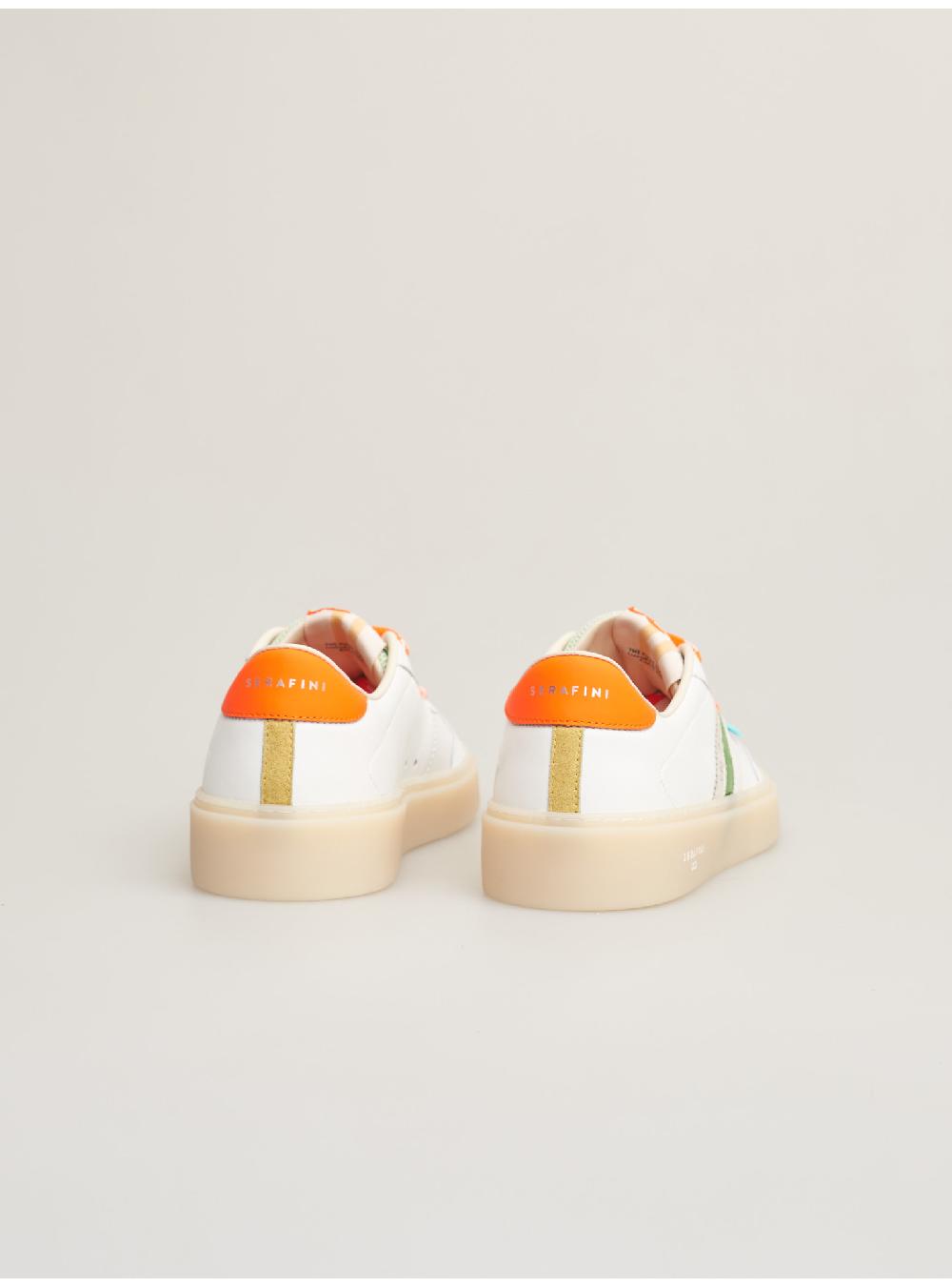 Serafini NOVAK - WHITE GREEN ORANGE Serafini Shop Offerta