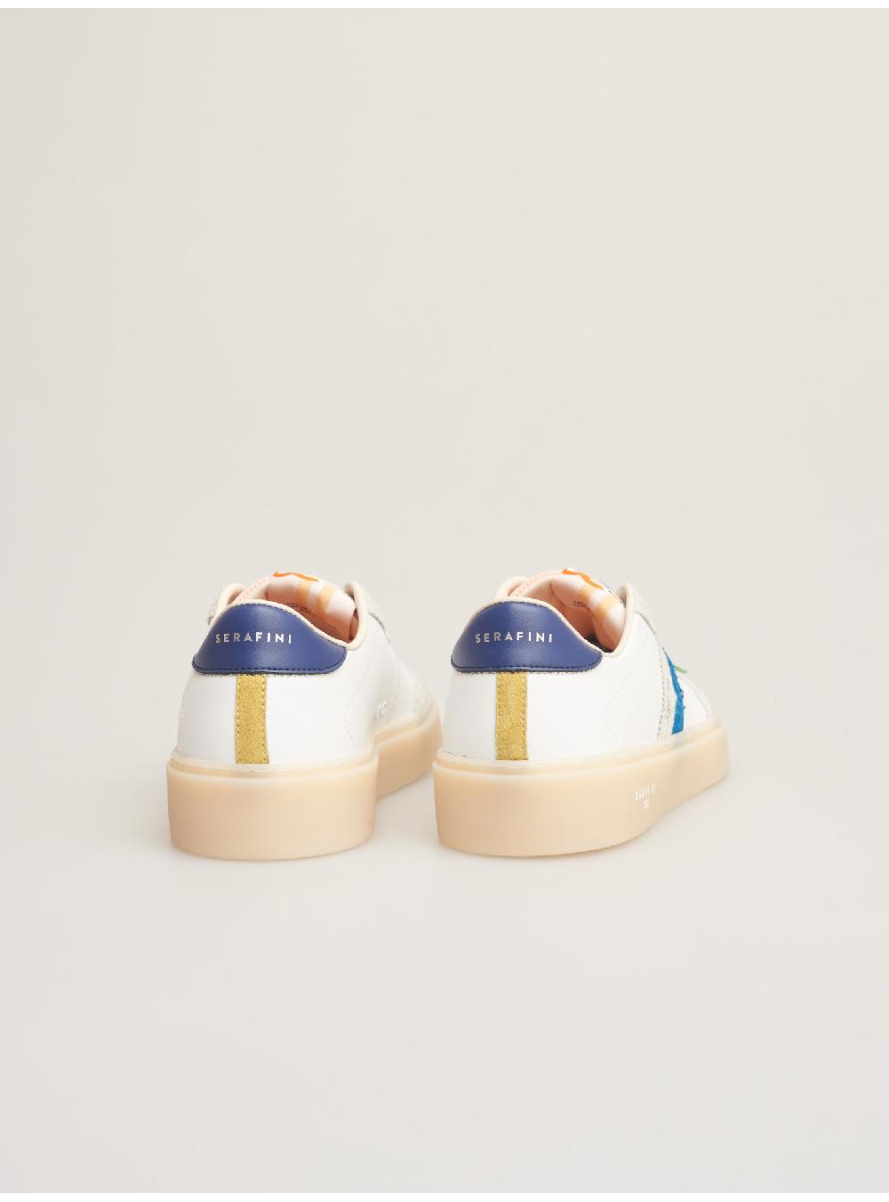 Serafini NOVAK - WHITE BLUE ORANGE Serafini Shop Economico