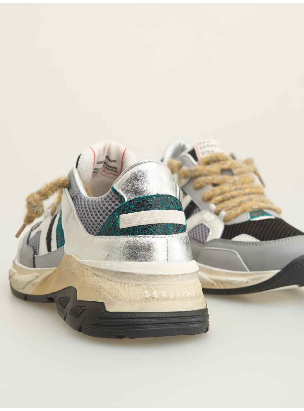 Serafini VIBE - SILVER BLACK GREEN Serafini Shop Saldi Di Fabbrica