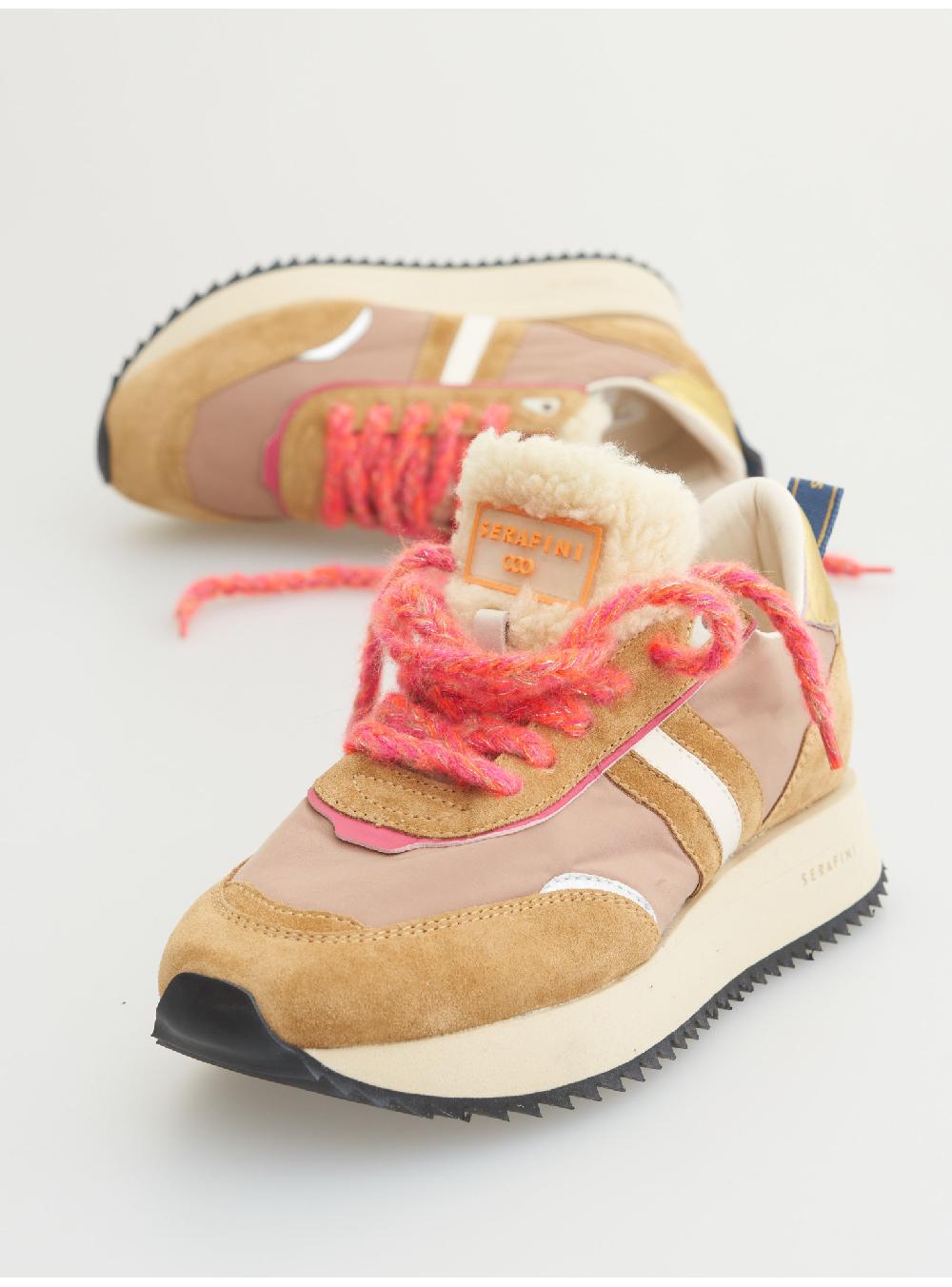 Serafini TORINO - BEIGE ECO-SHEARLING GOLD - DONNA Serafini Shop Vendite Flash