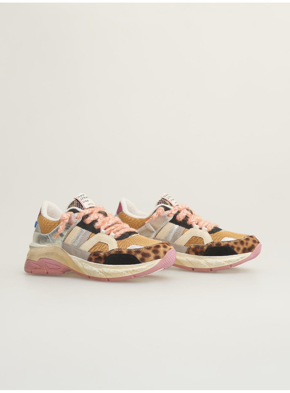 Serafini VIBE - SILVER GOLD LEOPARD Serafini Shop In Saldo
