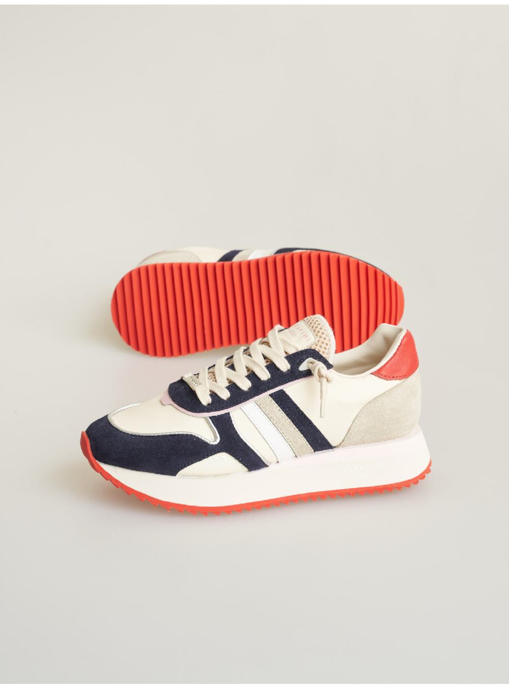 Serafini sneakers donna in pelle scamosciato tessuto a rete Serafini Shop 2025
