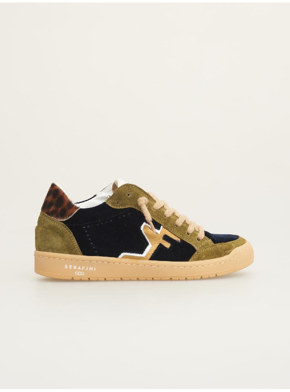 Serafini SAN DIEGO LOW - GREEN BLUE VELVET Serafini Shop