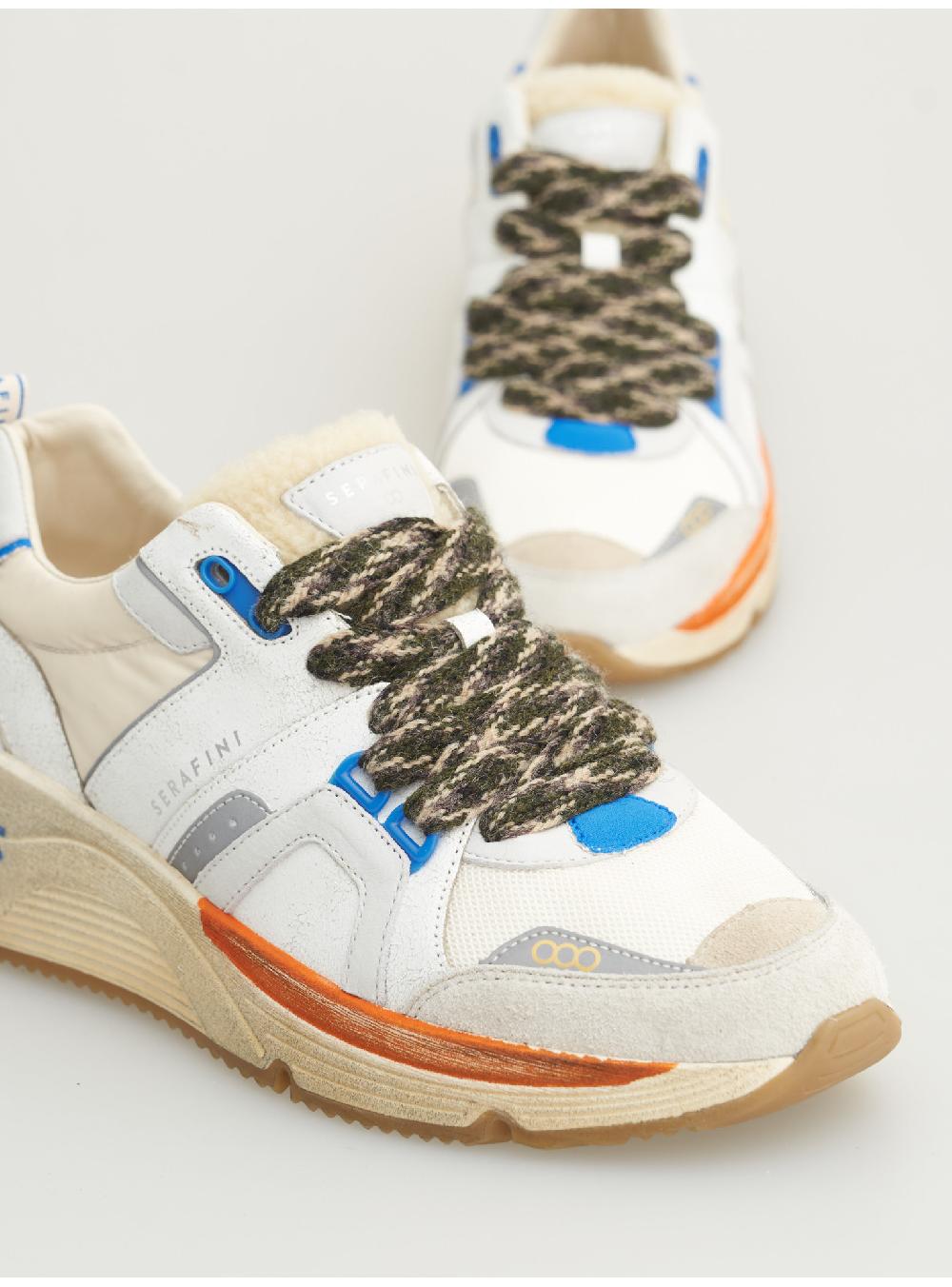 Serafini TOKYO - CRACKED WHITE BLUETTE - TOKYO - UOMO Serafini Shop Promozione Limitata