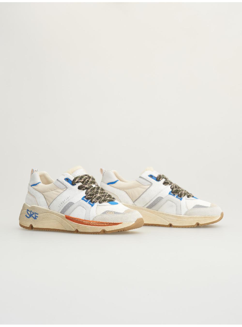 Serafini TOKYO - CRACKED WHITE BLUETTE - TOKYO - UOMO Serafini Shop Promozione Limitata
