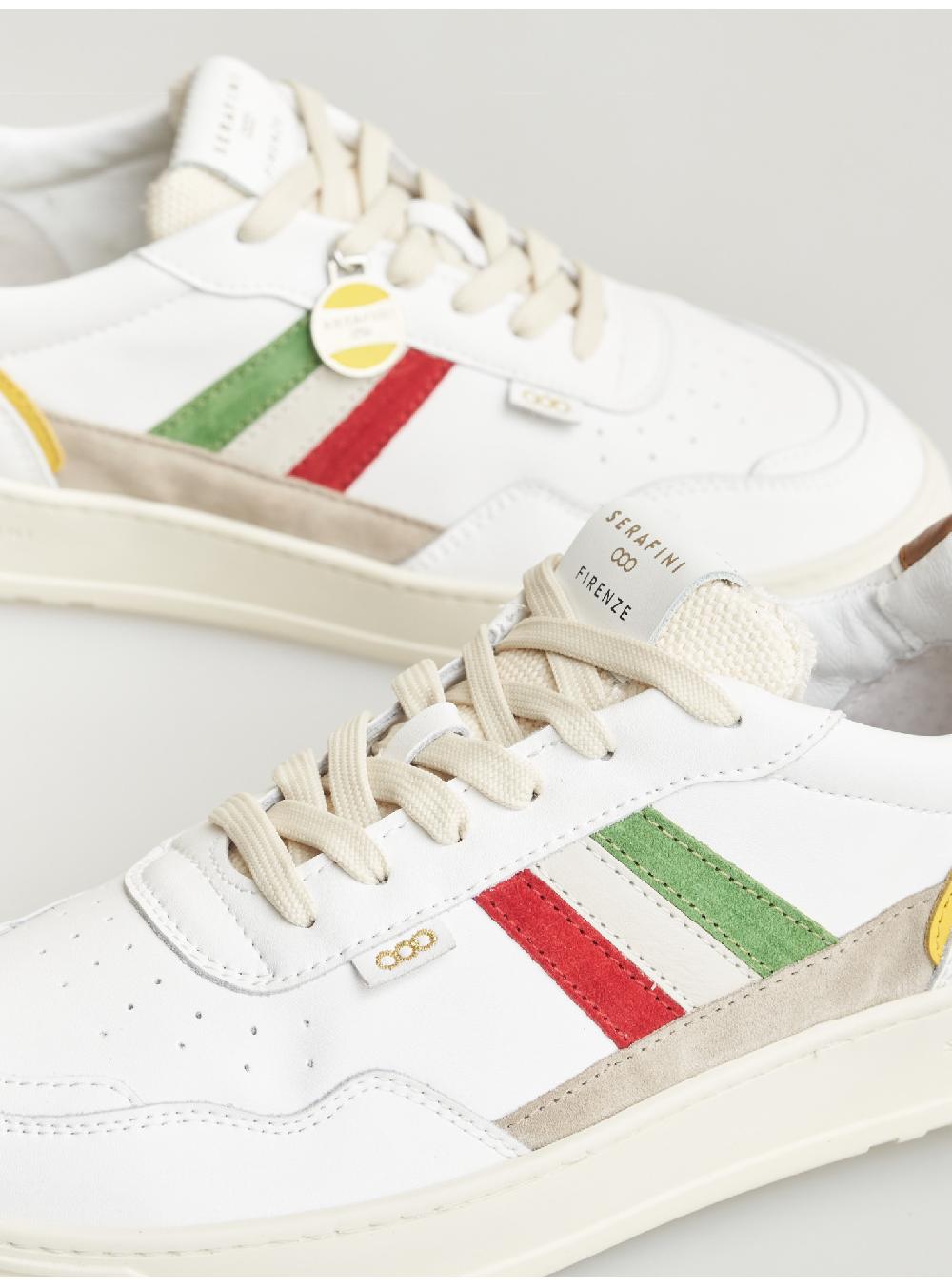 Serafini FIRENZE - WHITE TRICOLOR BUFF Serafini Shop Sottocosto