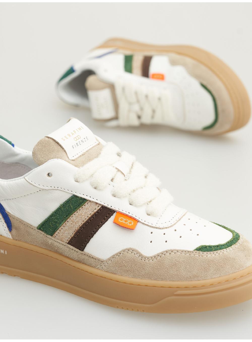 Serafini FIRENZE - WHITE GREEN TAUPE Serafini Shop Convenienza