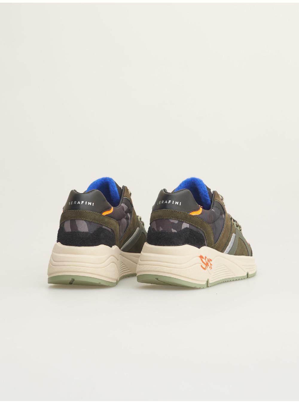 Serafini TOKYO - MILITARY GREEN BLACK Serafini Shop Offerta