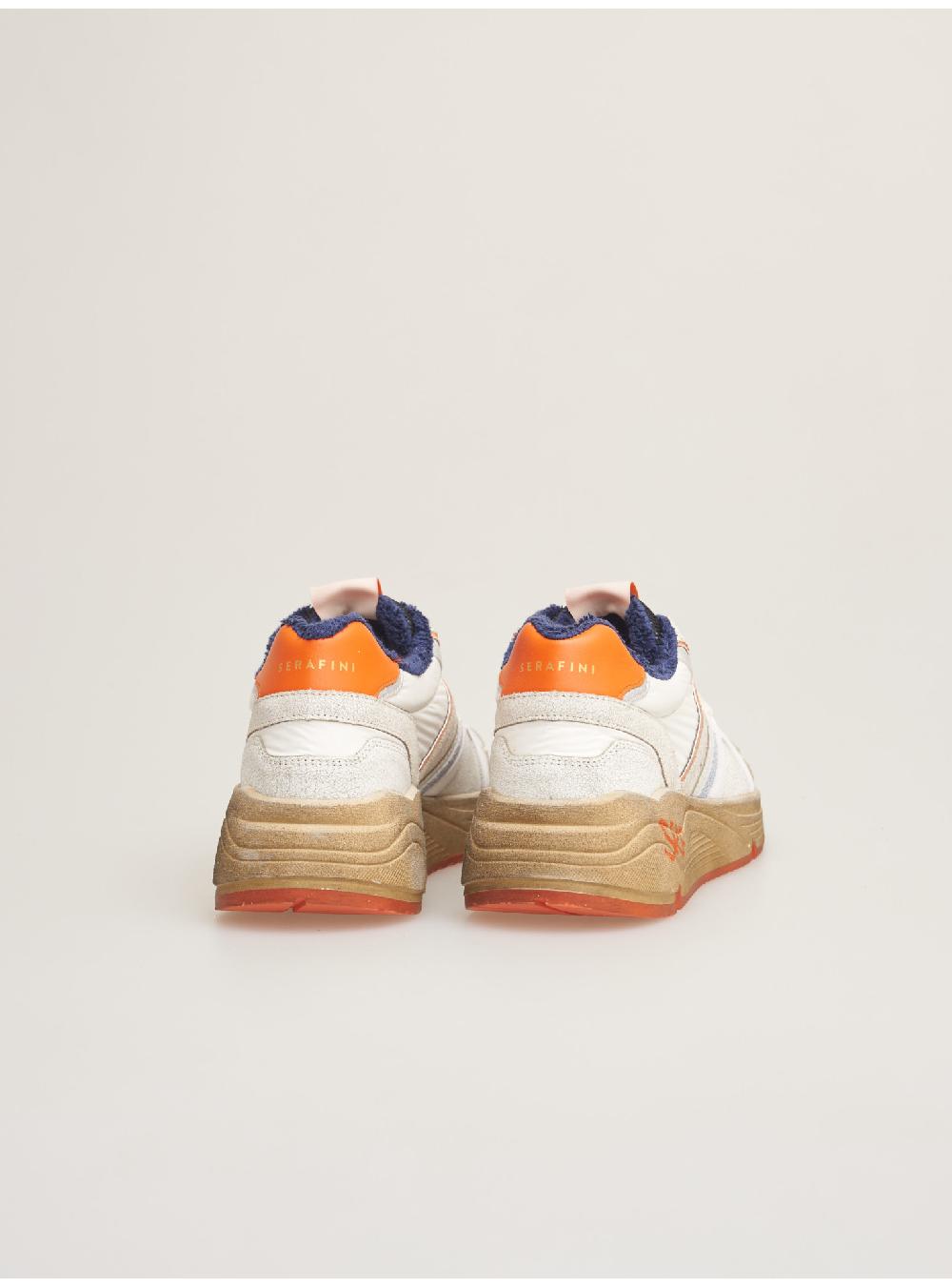 Serafini TOKYO - WHITE-CRACKED BLUE ORANGE Serafini Shop Online