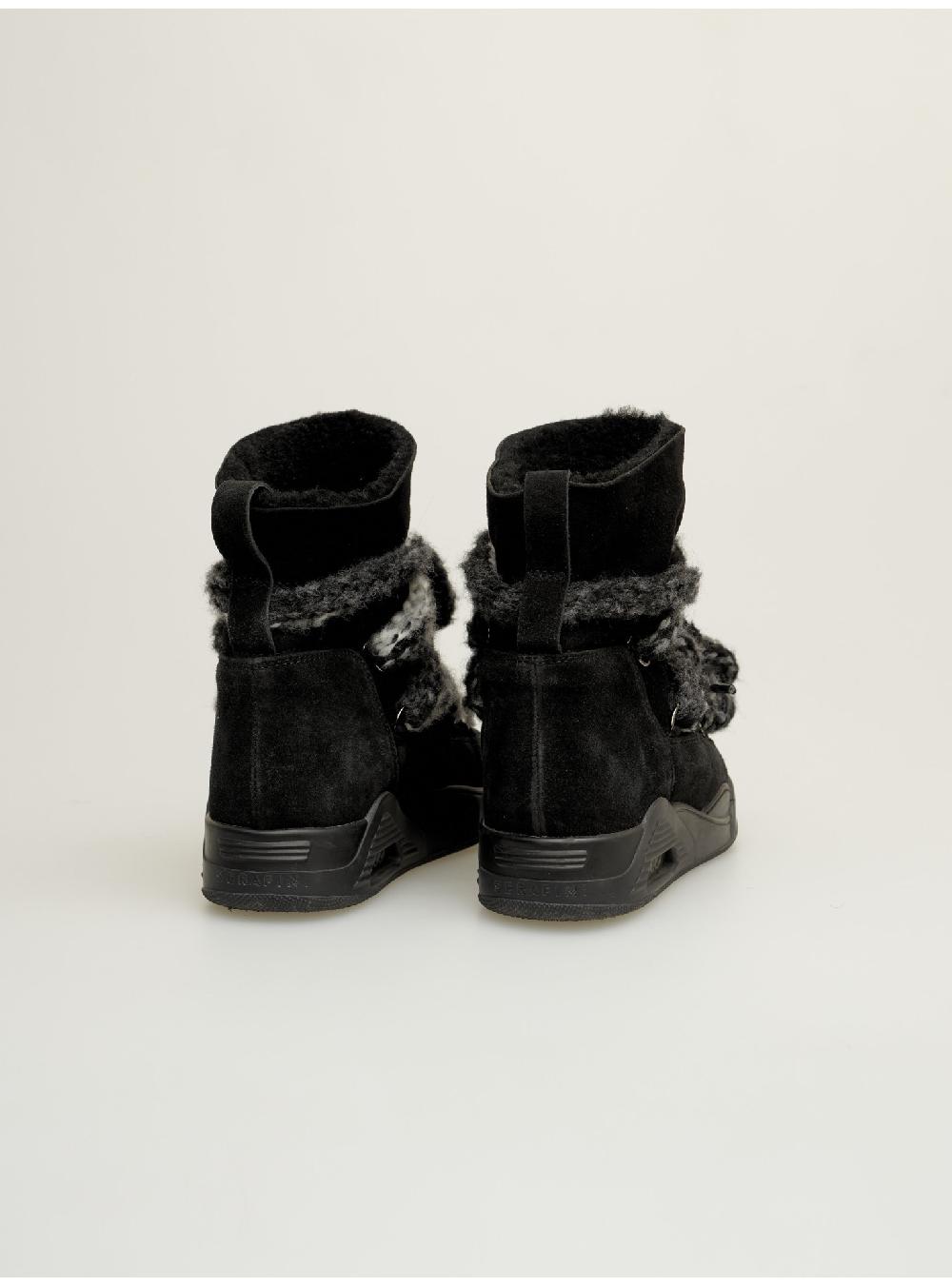 Serafini boots donna in shearling scamosciato Serafini Shop Negozio