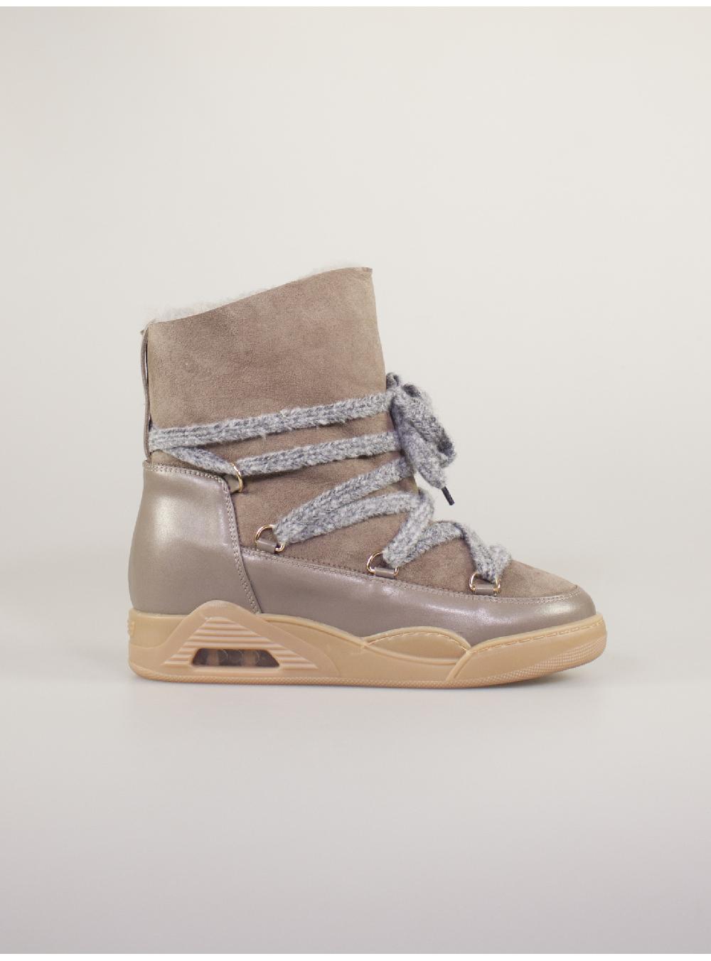 Serafini boots donna in shearling scamosciato Serafini Shop