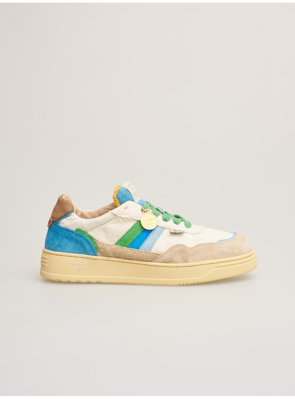 Serafini FIRENZE - MILK-CANVAS BLUE Serafini Shop