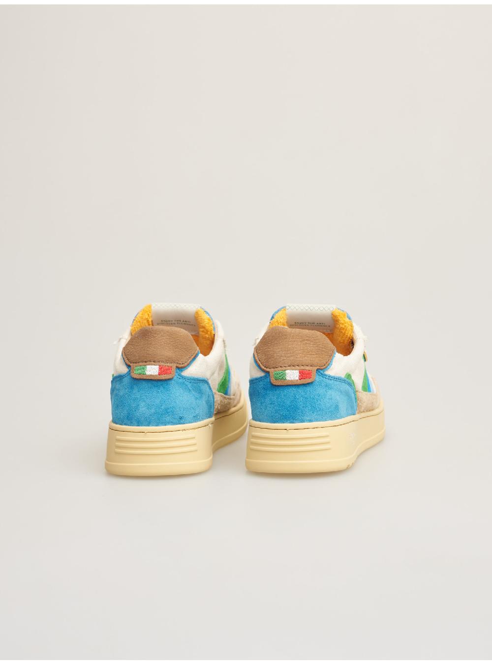Serafini FIRENZE - MILK-CANVAS BLUE Serafini Shop Vendite stagionali