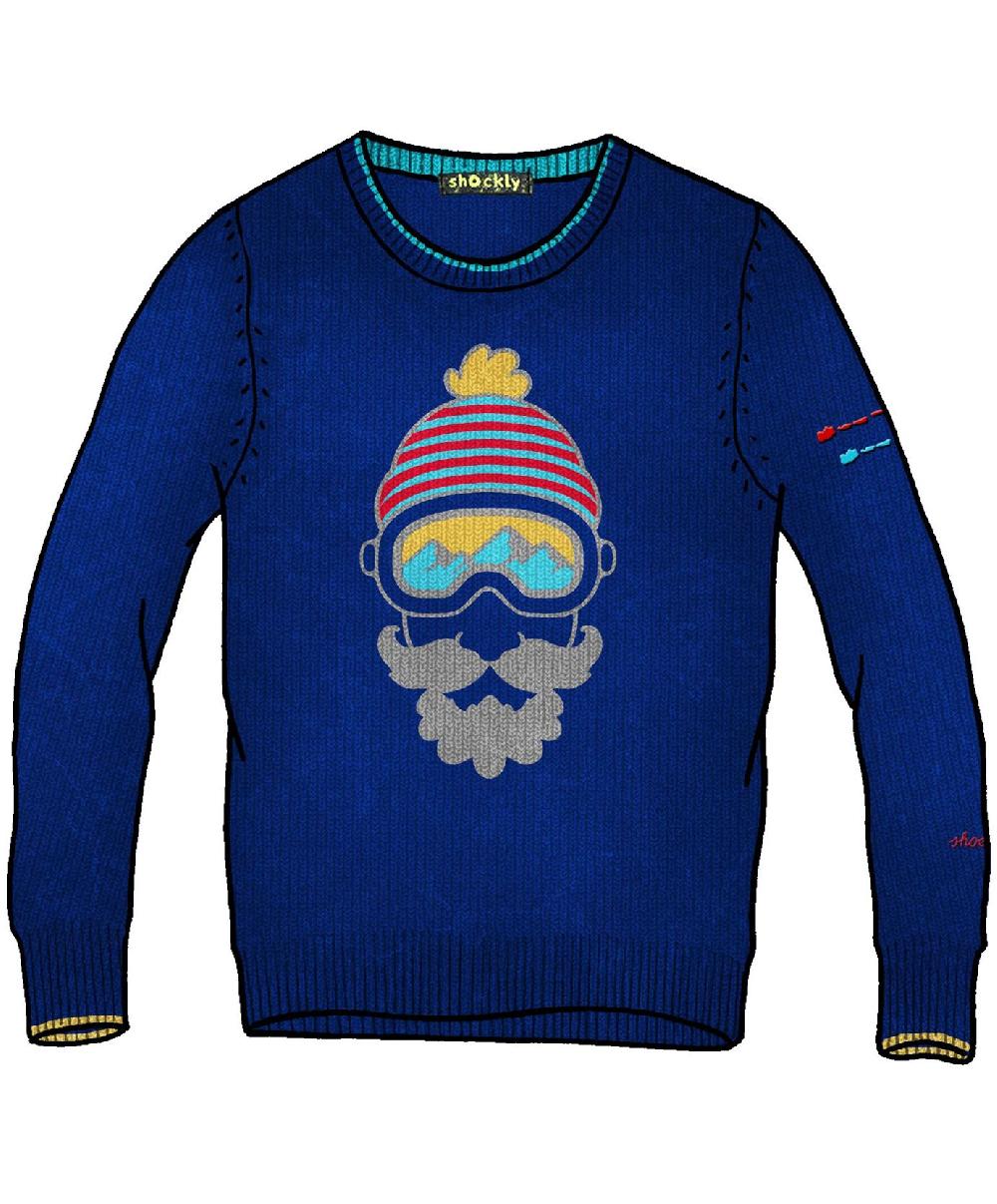 Shockly MOUSTAKE-ROUND Cobalt Hotsell