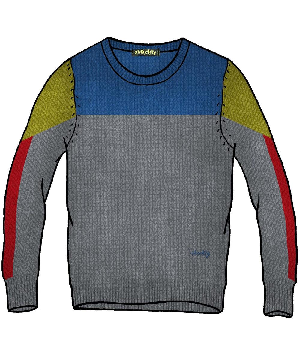 Shockly BLOCK-ROUND Grey Italy