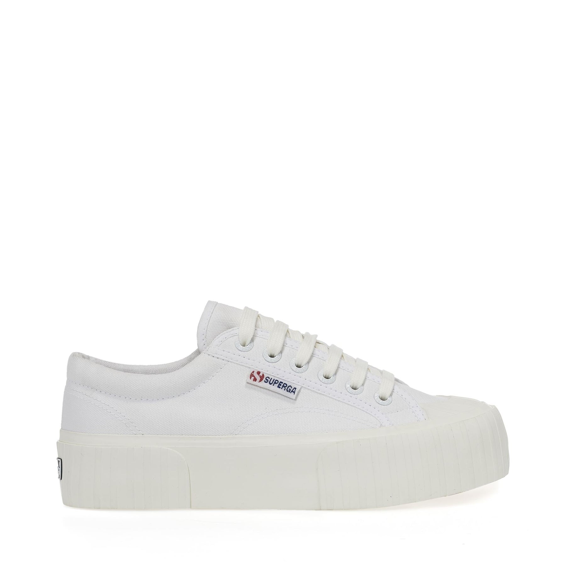 Superga 2631 STRIPE PLATFORMWHITE-WHITE AVORIO Shopping Online