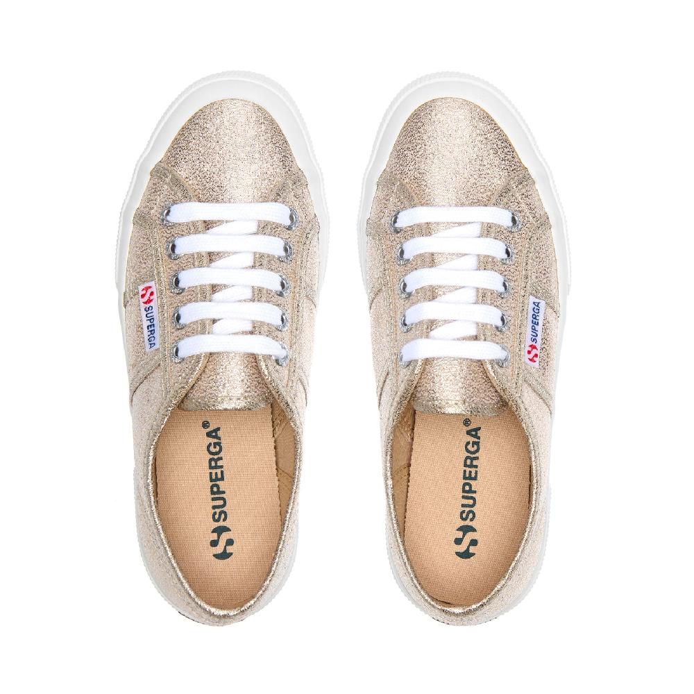 Superga 2750-LAMEWPALE GOLD In Vendita
