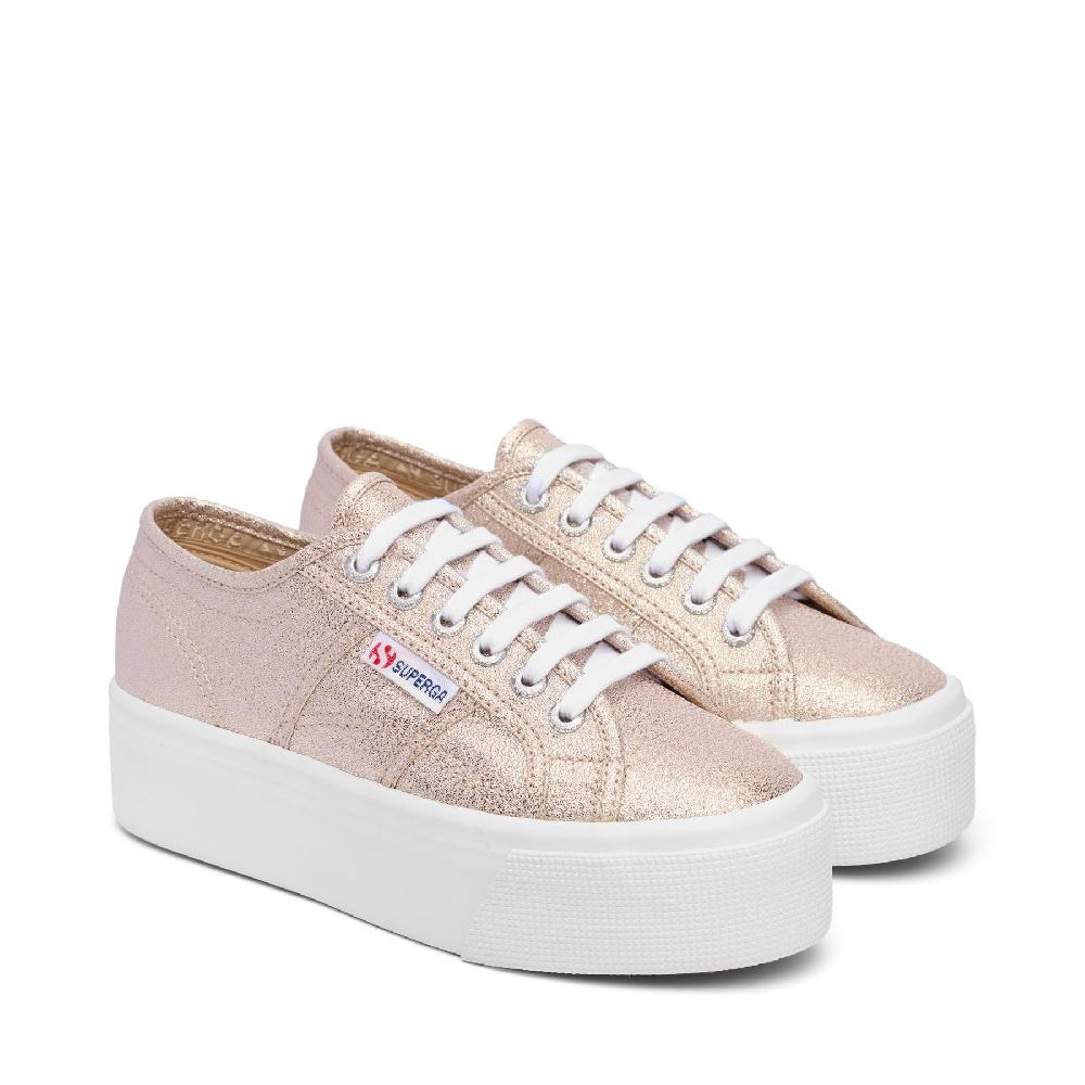 Superga 2790 PLATFORM LAMEPALE GOLD Hotsell