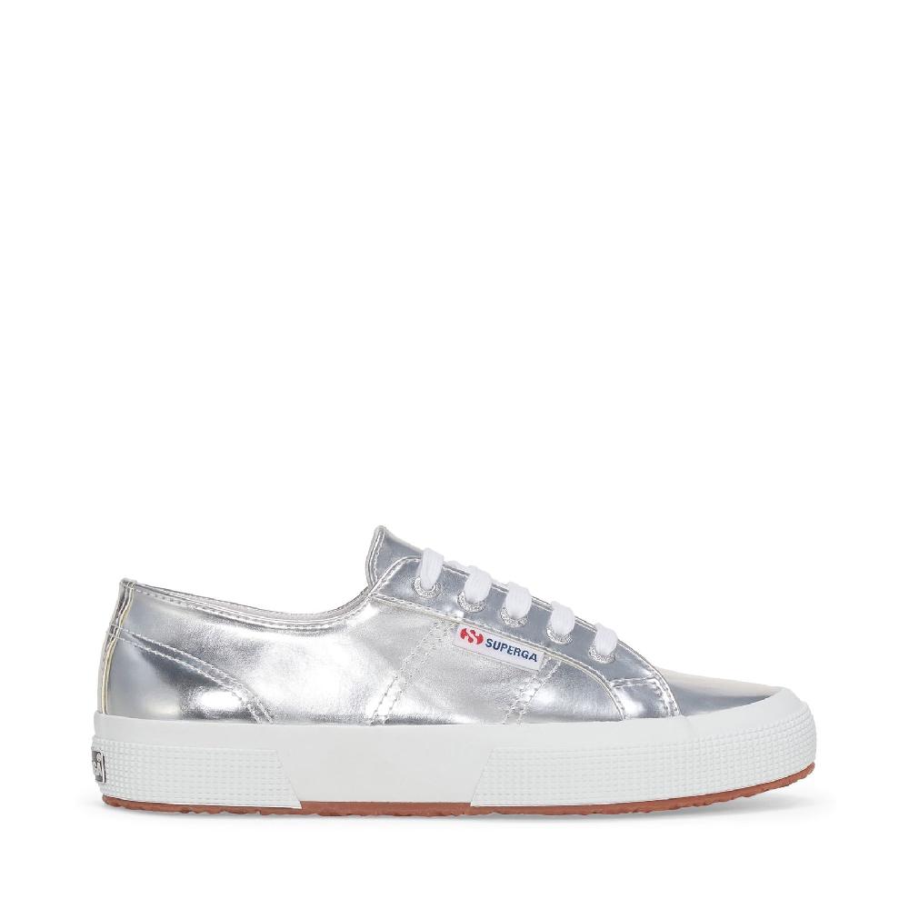 Superga 2750 MIRROR SYNTHETIC MATERIALSILVER Italia