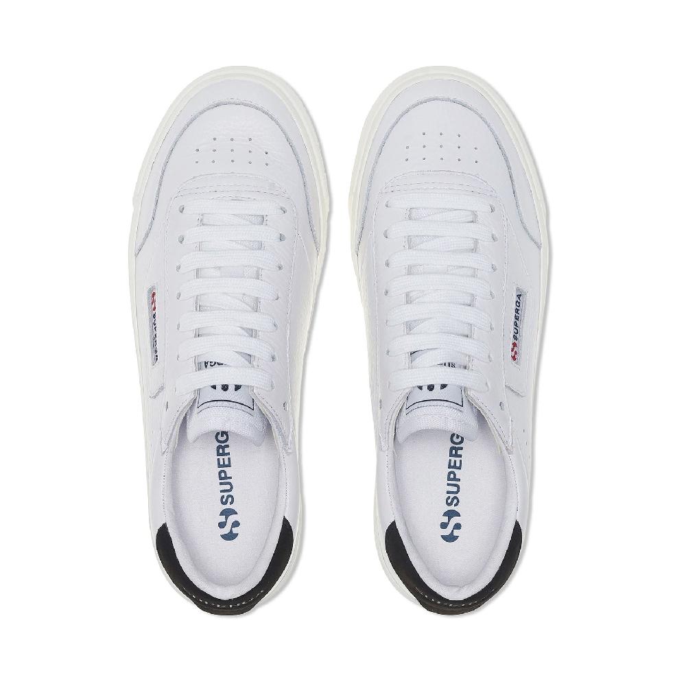 Superga 3843 COURTWHITE-BRISTOL BLACK-FAVORIO Spedizione Gratuita