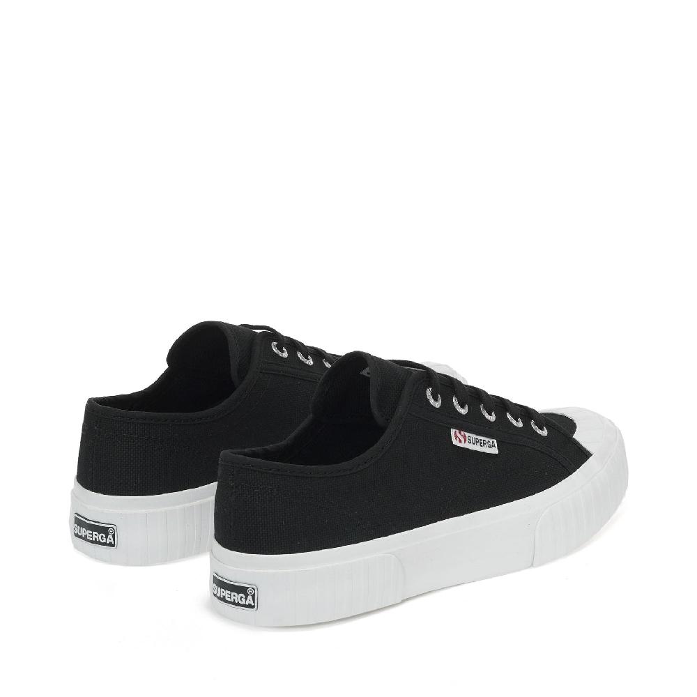 Superga 2630 STRIPEBLACK-FWHITE Consegna Veloce