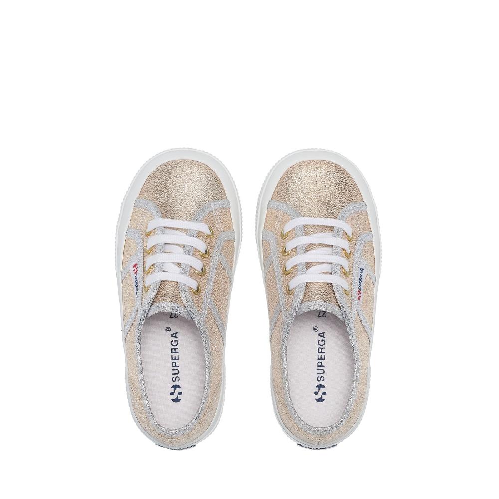 Superga 2750-LAMEJGOLD-GREY SILVER Vendita Economica