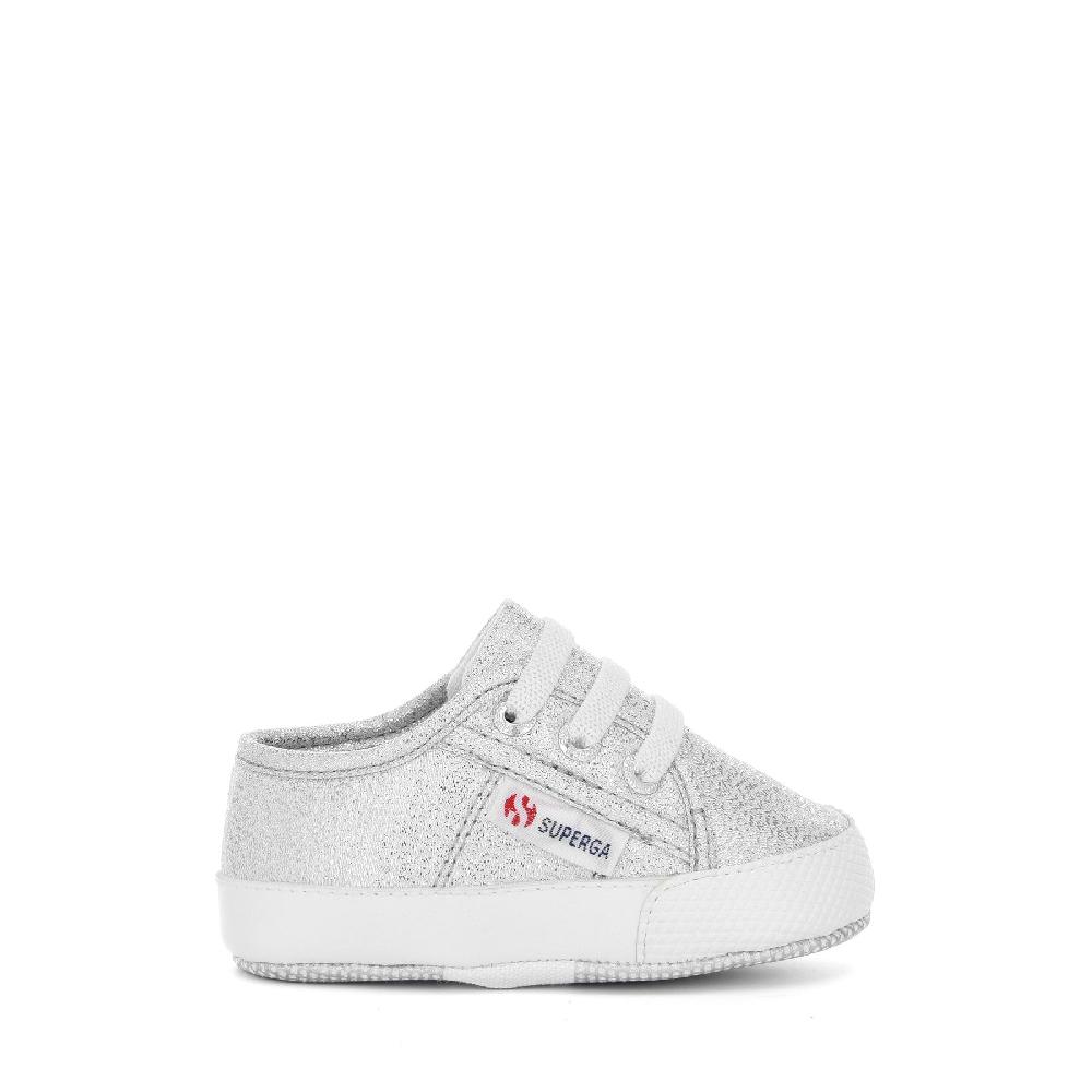 Superga 4006 BABY LAMEGREY SILVER Qualità
