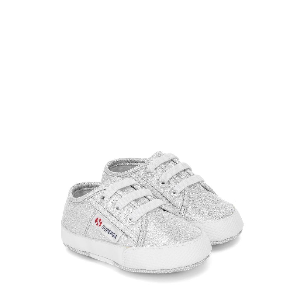 Superga 4006 BABY LAMEGREY SILVER Qualità
