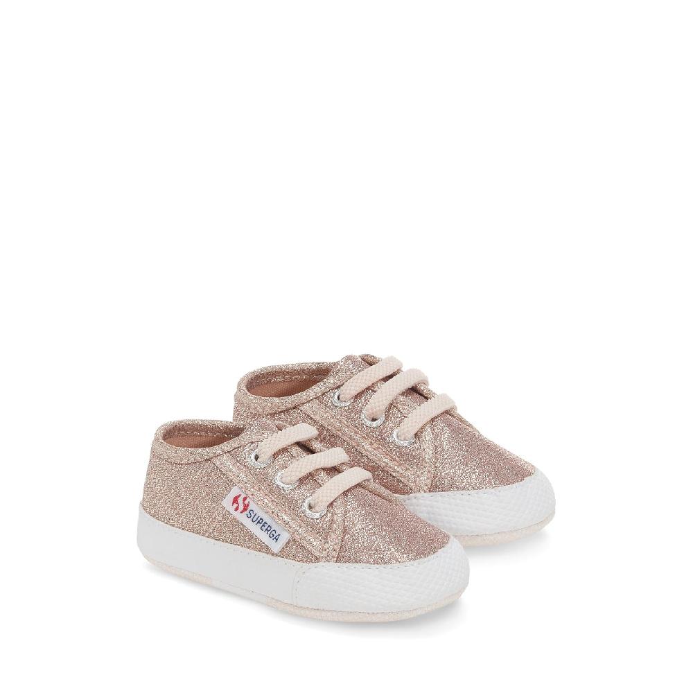 Superga 4006 BABY LAMEROSE PLATINUM Vendita
