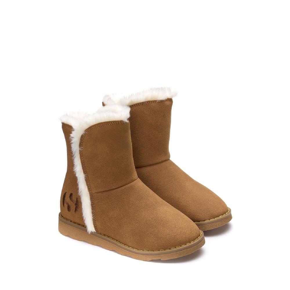 Superga 4033 KIDS SYNTHETIC MATERIALBROWN BRONZE Promozione