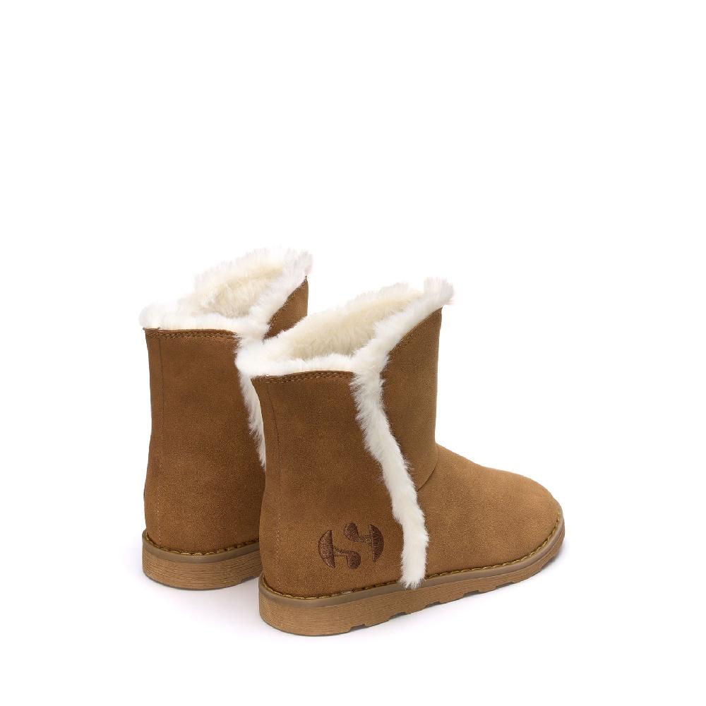 Superga 4033 KIDS SYNTHETIC MATERIALBROWN BRONZE Promozione