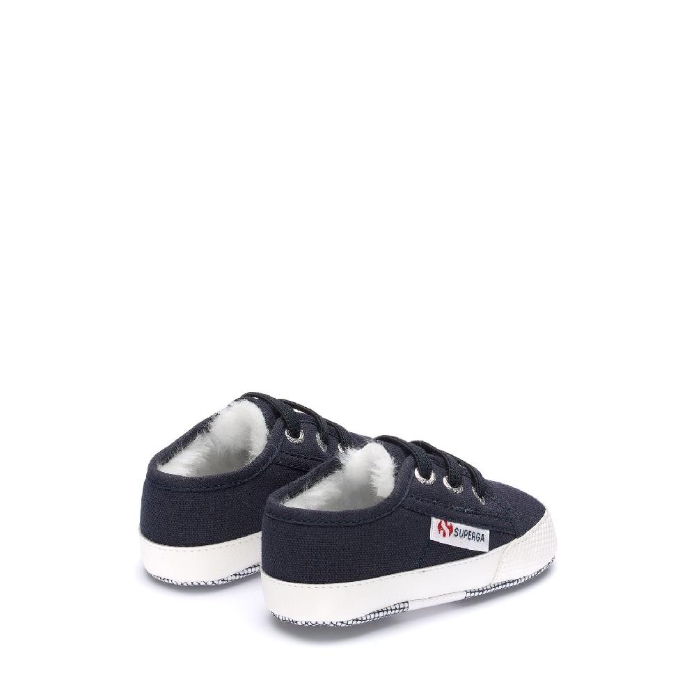 Superga 4006 BABY ECOFURBLUE DK Consegna Veloce