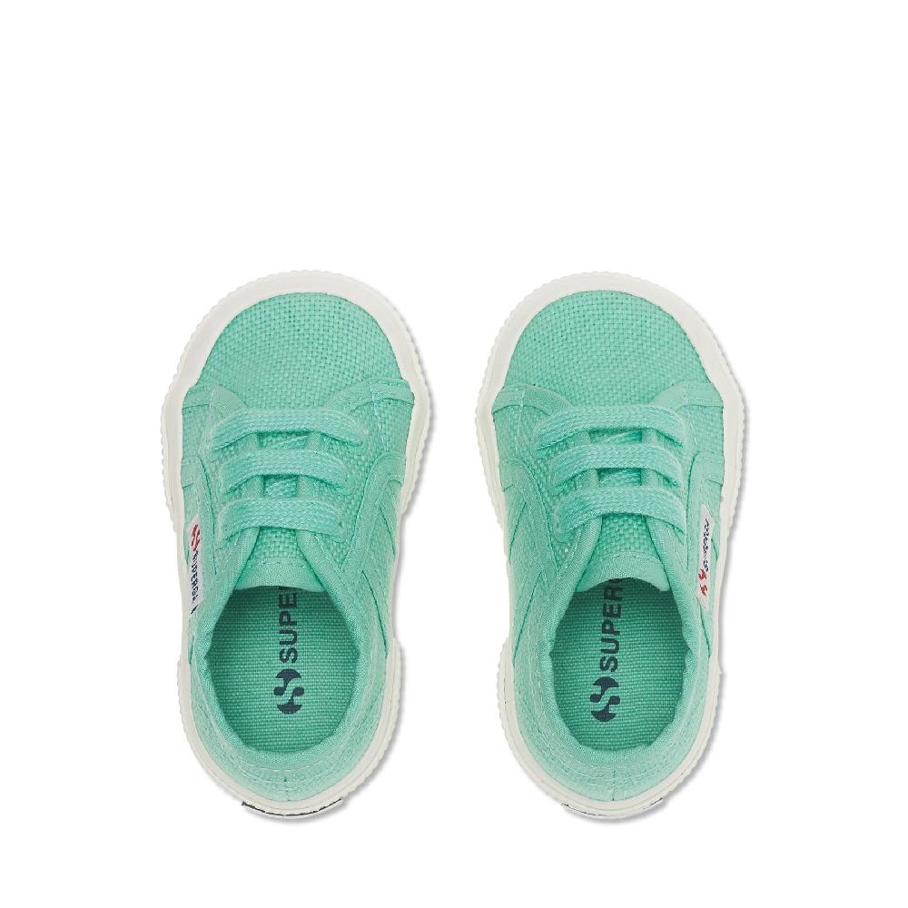Superga 2750 BABY CLASSICGREEN WATER-FAVORIO In Saldo