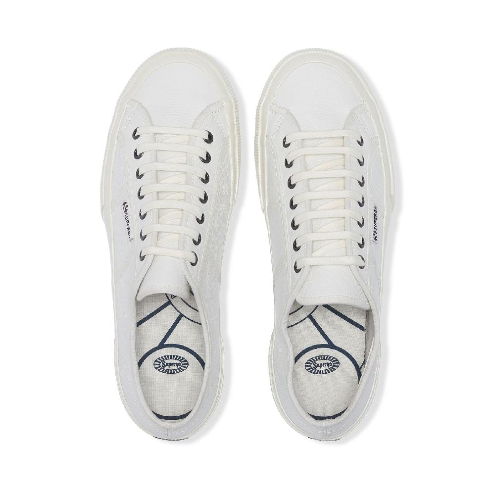 Superga 2750 OG LEATHERWHITE-WHITE AVORIO Promozione