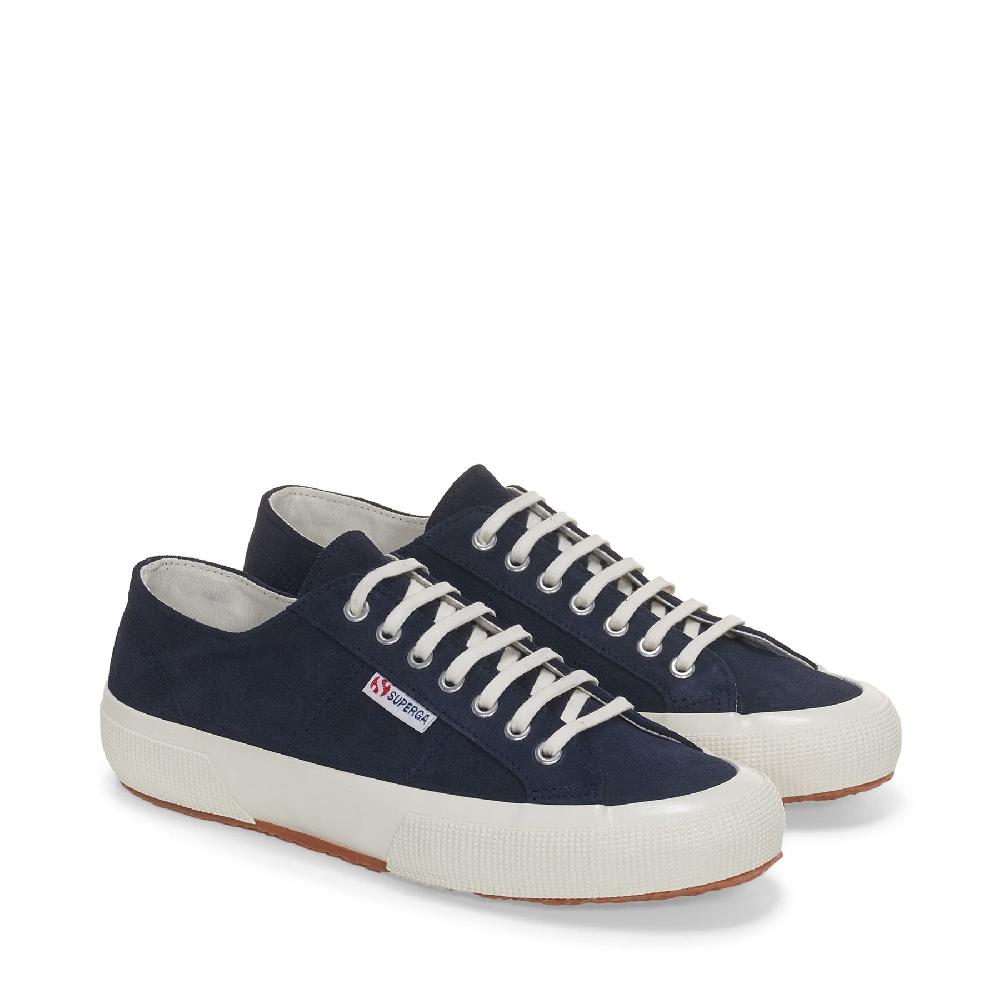 Superga 2750 OG SUEDEBLUE NAVY-FAVORIO Spedizione Gratuita