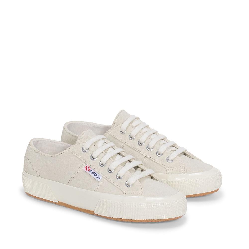Superga 2750 OG SUEDEWHITE MILK-FAVORIO Soddisfazione Garantita