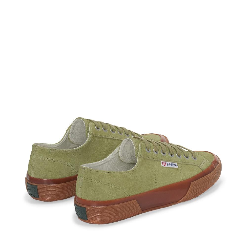 Superga 2750 OG SUEDEGREEN SAGE-GUM Qualità Garantita