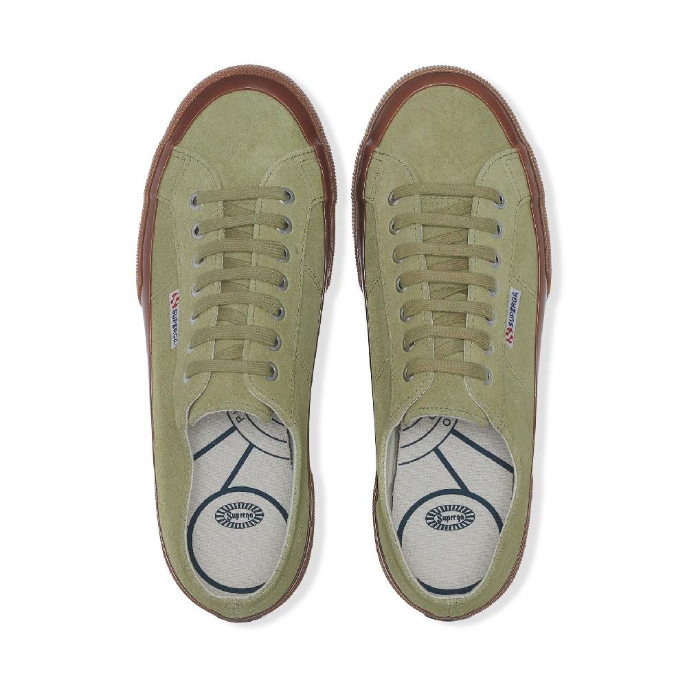 Superga 2750 OG SUEDEGREEN SAGE-GUM Qualità Garantita