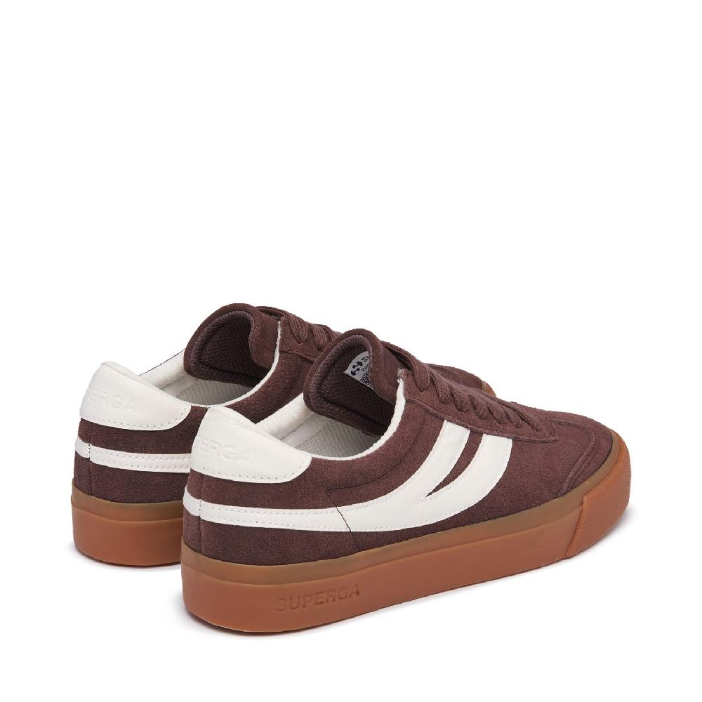 Superga 4834 CLUB S SWALLOW SUEDEPUCE-GUM Fino Al -60%