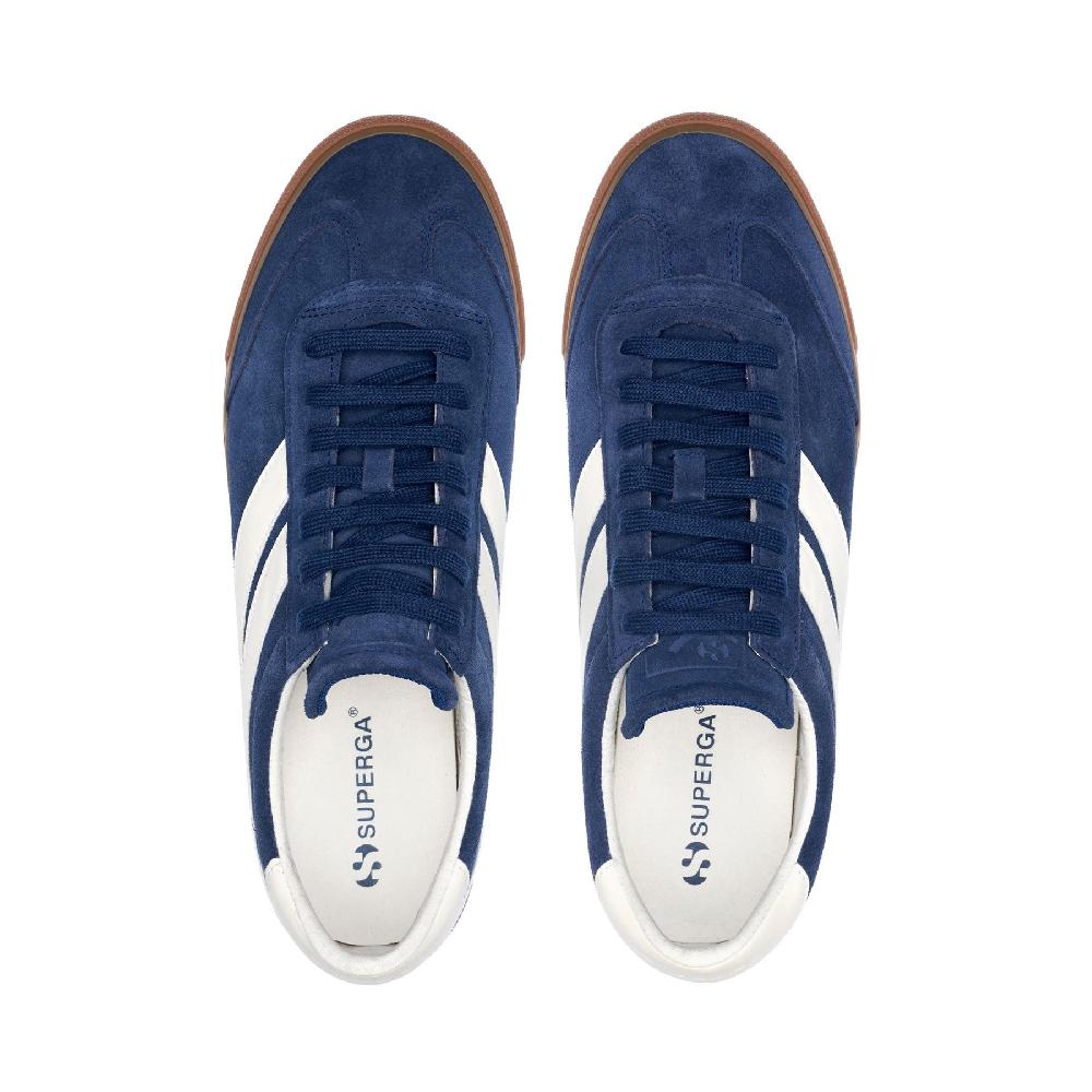 Superga 4834 CLUB S SWALLOW SUEDENAVY-GUM Shopping Online