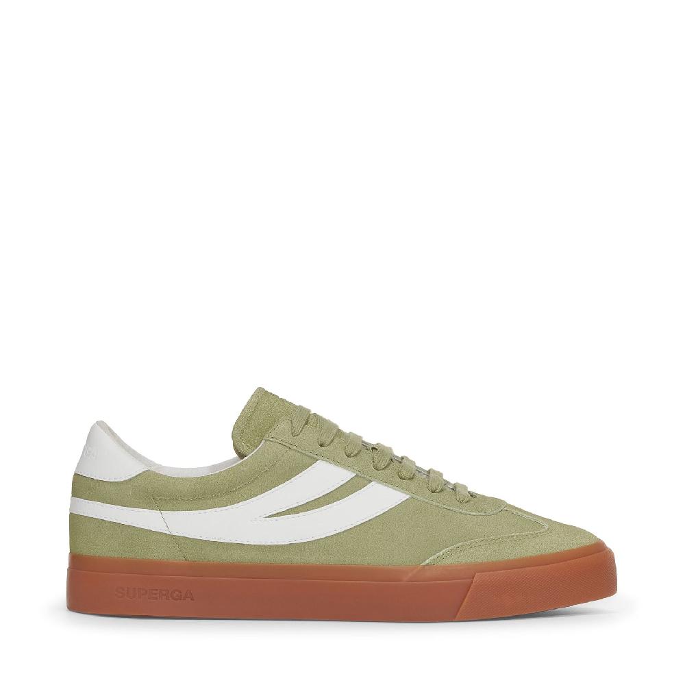 Superga 4834 CLUB S SWALLOW SUEDEGREEN SAGE-GUM Affare Del Giorno