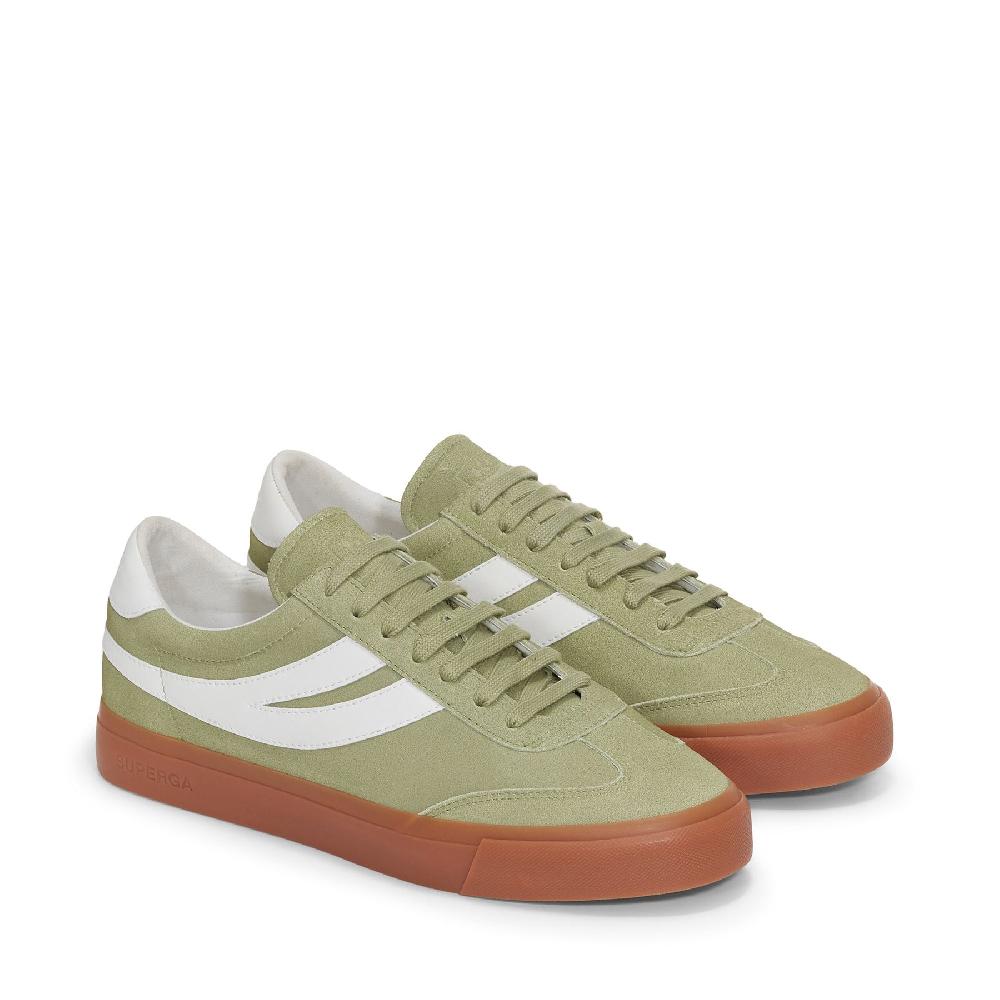 Superga 4834 CLUB S SWALLOW SUEDEGREEN SAGE-GUM Affare Del Giorno
