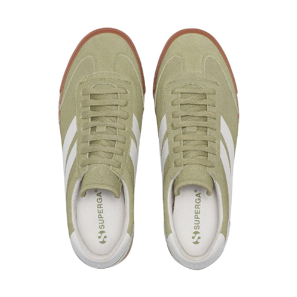 Superga 4834 CLUB S SWALLOW SUEDEGREEN SAGE-GUM Affare Del Giorno
